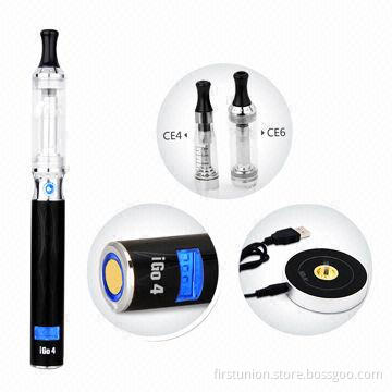 iGo4 Electronic Cigarette Starter Kit, CE4 and CE6 Cartomizers Available